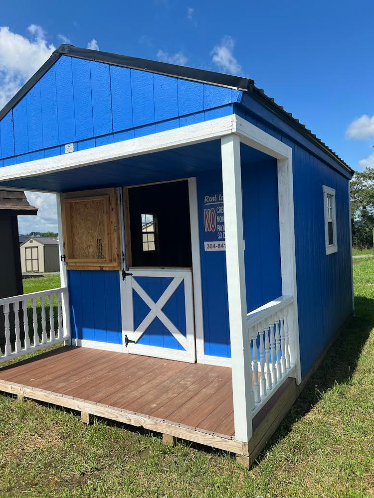 10x16 Playhouse/Cottage - 23CCP056 Horn