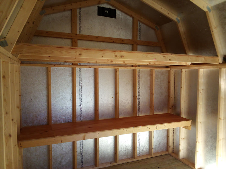 10x12 Barn 22M4033 HORN