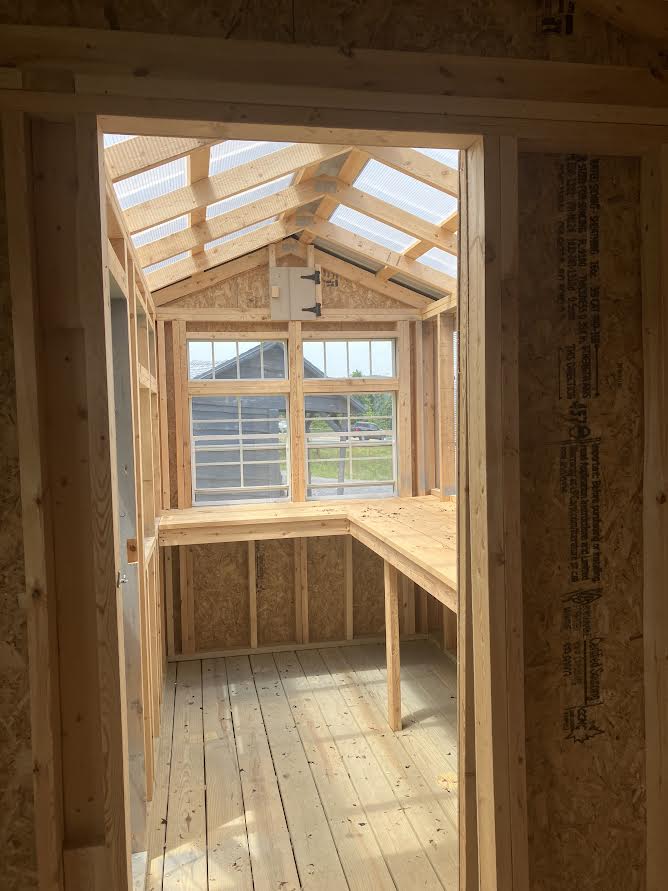 10x20 Greenhouse/Potting Shed - 24PB140   Horn