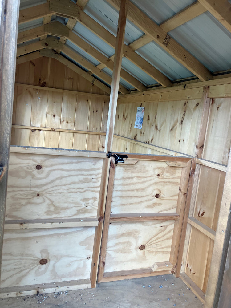 6x12 Run in SHED  - 23-3396-3  Horn